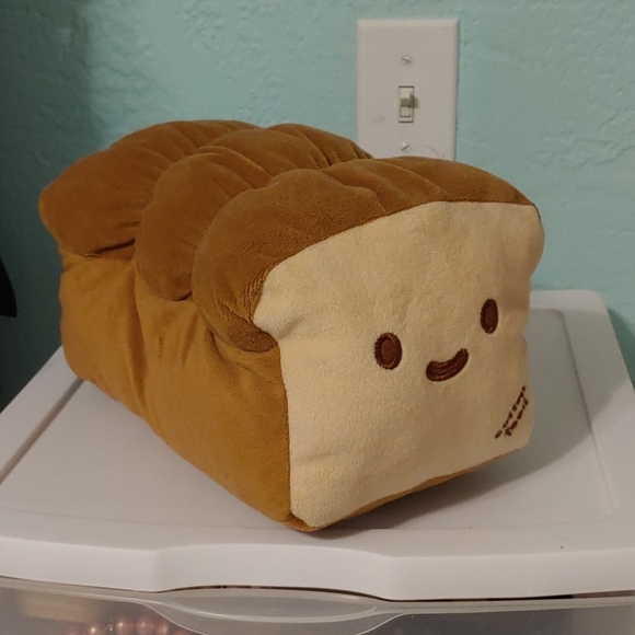 Other - Cotton Food 10" Bread Pillow 🍞